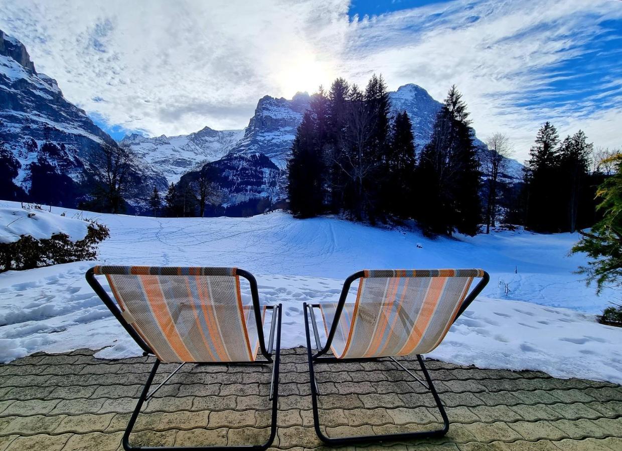 Alpine Boutique Apartments, Grindelwald gletscher Extérieur photo